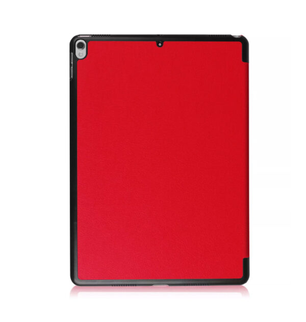 iPad 10.2/Pro 10.5/Air 3 Canvas Smart Case - Red/Black - Image 4