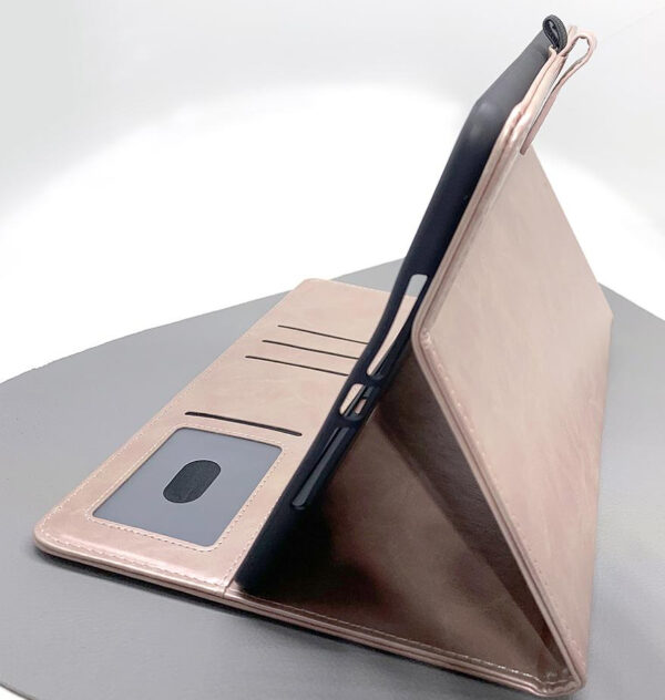 iPad 10.2 Mercury Bluemoon Diary Protective Case - Rose Gold - Image 2