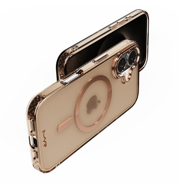 iPhone 16 MVR Impact IMD Back Cover - Rose Gold - Image 2