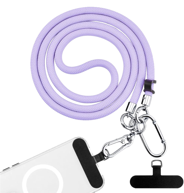 Universal Detachable Phone Accessory Lanyard/Strap - Lavender