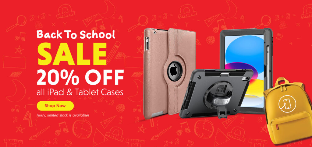 20% Off iPad and Tables Cases